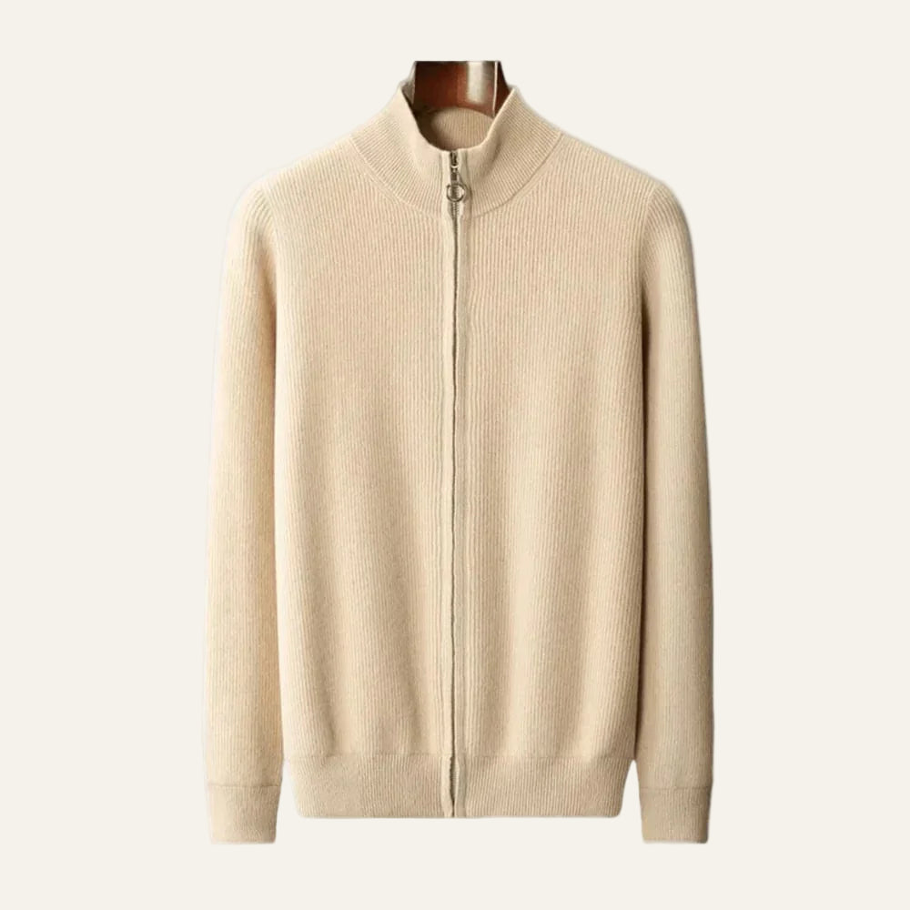 Herren Full Zip Hoodie in weicher Baumwollmischung ohne Model