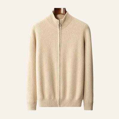 Herren Full Zip Hoodie in weicher Baumwollmischung ohne Model